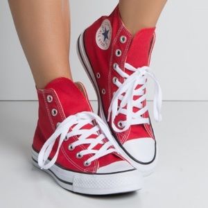 Red converse